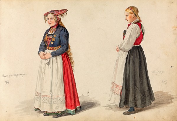 Norvegian brides Print